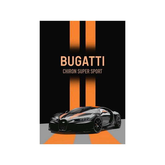 Bugatti Themed Cars Posters