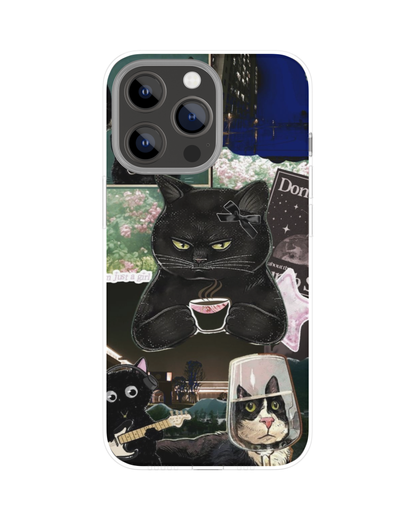 Midnight Cat's Themed Phone Case