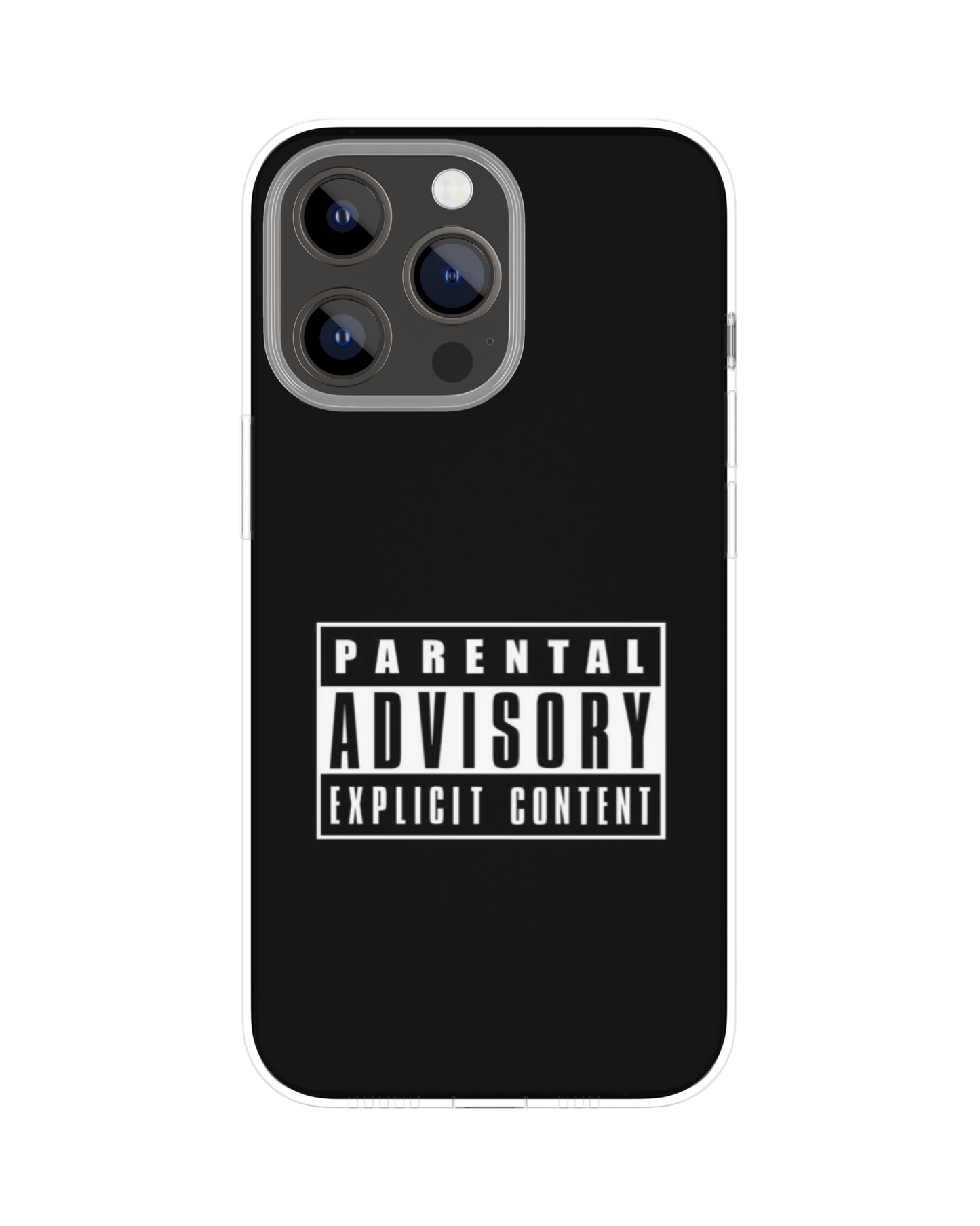 Parental Advisory Themed Phone Case