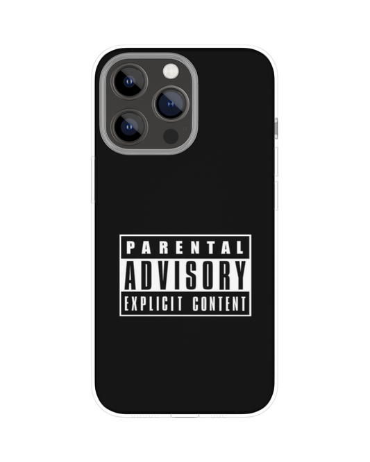 Parental Advisory Themed Phone Case