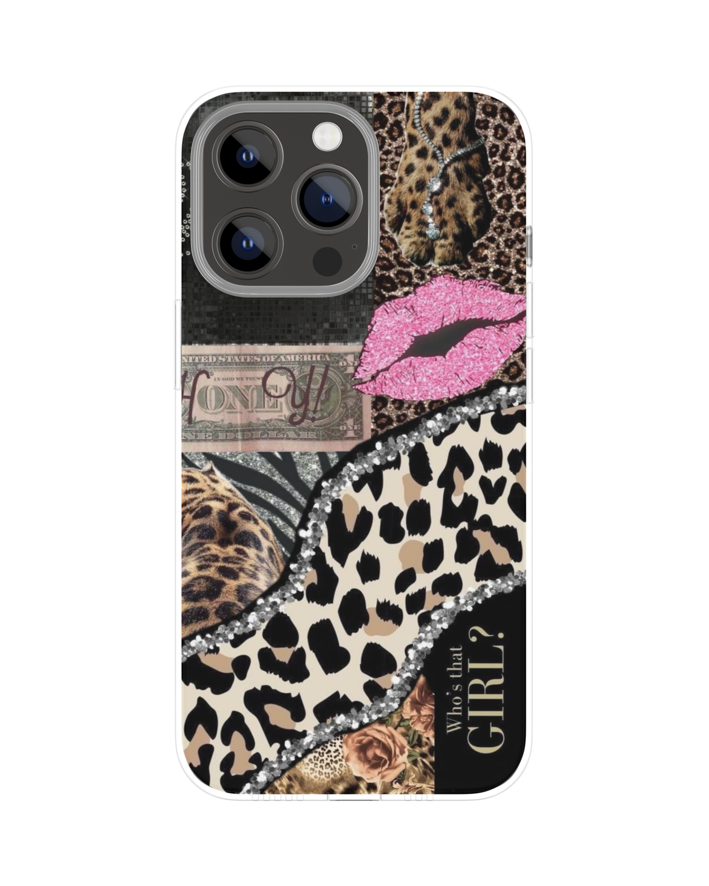 Leopards Pattern Themed Phone Case