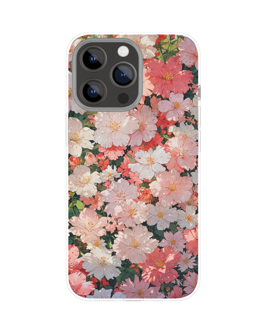 Aesthetic Flowers Pattern Themed Phone Case