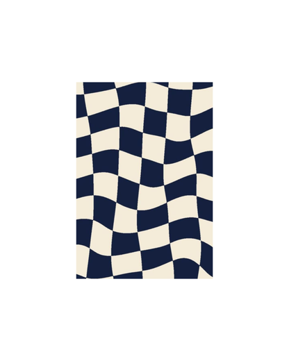 Aesthetic Checkered Themed Posters
