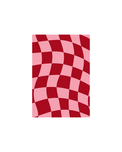 Aesthetic Checkered Themed Posters