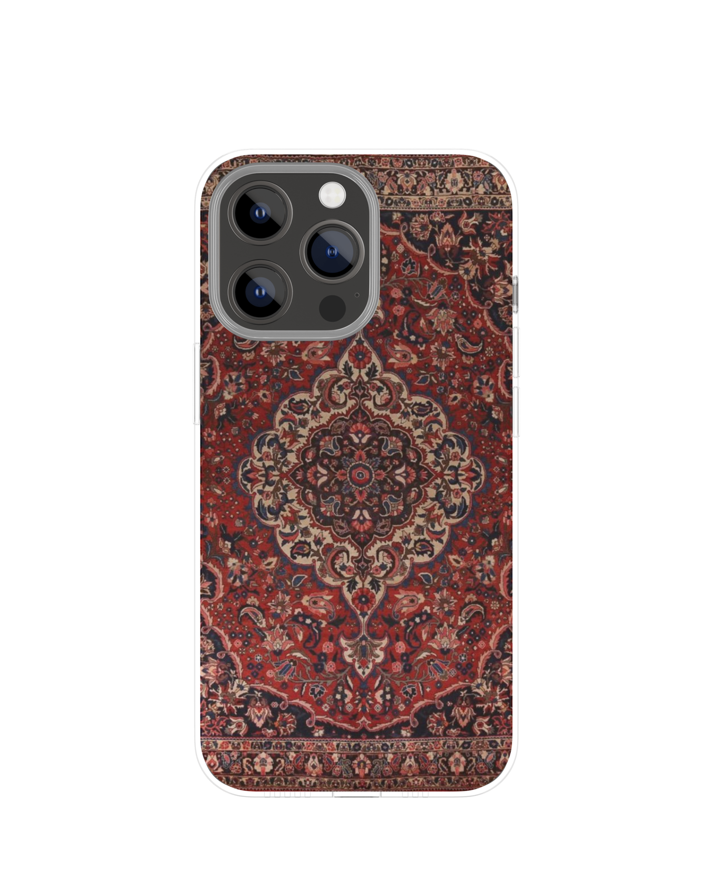 Red Arabic Pattern Themed Phone Case