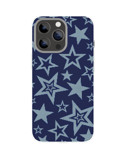 Y2K Pixel Star Phone Case