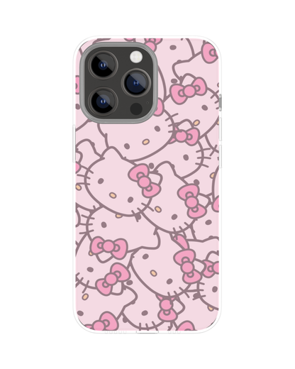 Hello kitty Themed Glossy Phone Case