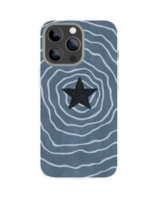Y2K Star Swirl Themed Phone Case